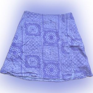Nordstrom BP Purple Mini Skirt- Size XS